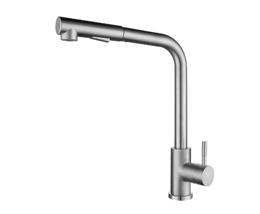 Retractable Pull-Down Kitchen Faucet