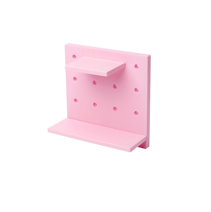 Tablero perforado de plástico para almacenamiento en pared en sala de estar y cocina