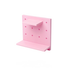Tablero perforado de plástico para almacenamiento en pared en sala de estar y cocina