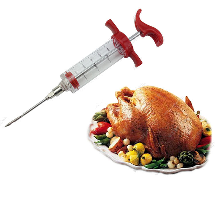 Marinade Injector for BBQ and Turkey Basting