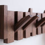 Perchero de pared con teclas de piano Simplicity (una pieza)