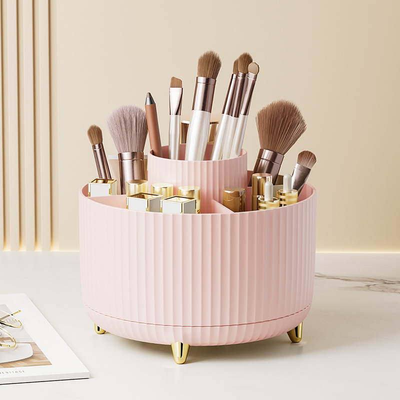 Organizador Giratorio de Maquillaje para Brochas