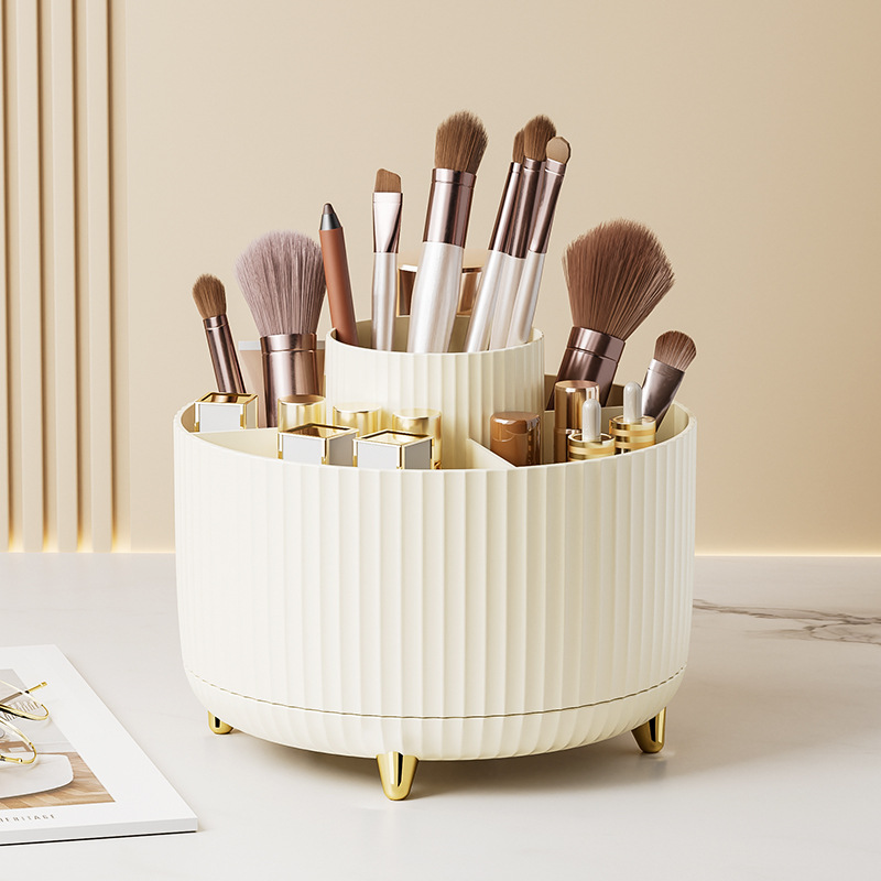 Organizador Giratorio de Maquillaje para Brochas