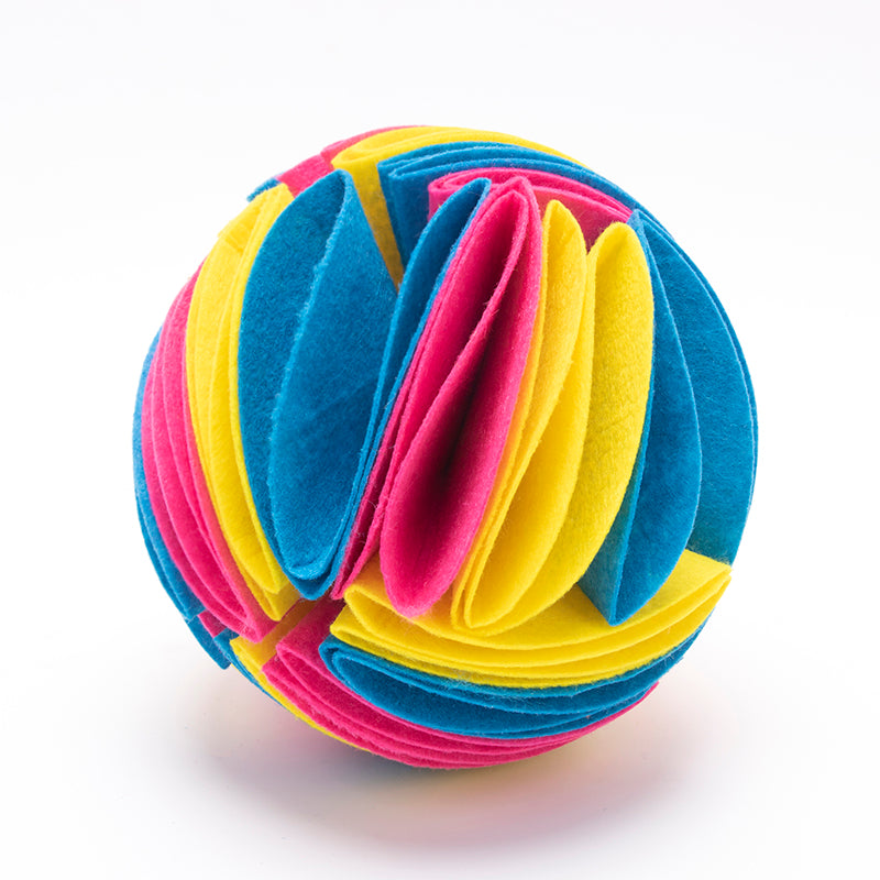 Pelota Plegable para Olfatear para Perros para Juegos de Entrenamiento de IQ