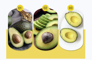 Avocado Knife with Pulp Separator Tool